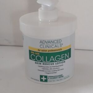 Advanced Clinicals Collagen Spa Size 16 oz New